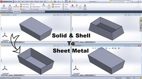 solidworks 2015 sheet metal|solidworks convert to sheet metal.